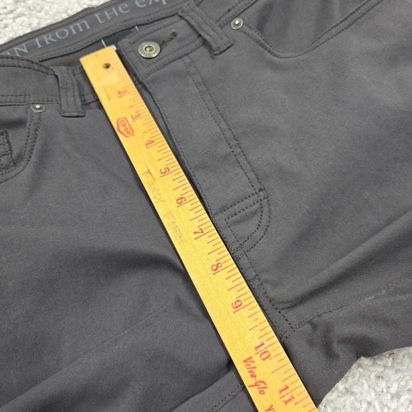 Prana Brion Pants Men 32 (Fits 32x28.5) Gray Slim Straight Outdoors Hiking - Picture 10 of 13